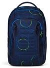Satch Schulranzen Schulrucksack MATCH PLUS Blue Tech (1 St&uuml;ck), Schulranzen,