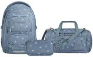coocazoo Schulranzen Schulrucksack-Set PORTER, Bloomy Daisy 3-teilig (3-teilig),