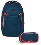 Satch Schulrucksack Match (2tlg., inkl. Schlamperbox)