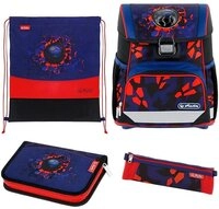 Herlitz Schulranzen Set Loop Plus 2026 Jungen 4-teilig Kick Off