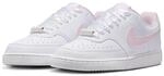 Sneaker NIKE SPORTSWEAR "Nike Court Vision Low", Damen, Gr. 40, rosa (wei&szlig;, pink
