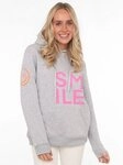 Zwillingsherz Hoodie "Alissa" Langarm, Kapuze, Neon-Details, Kordelzug,...