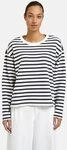 Smith & Soul Sweatshirt mit Label-Aufn&auml;her, Rundhals