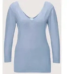 MADELEINE Strickpullover Strickpullover mit tiefem R&uuml;ckenausschnitt