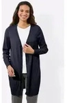 Witt Strickjacke Long-Strickjacke Langarm Jersey blau 36