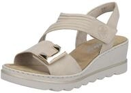 Rieker Keilsandalette Klettschuh, Sommerschuh, Urlaubsschuh mit asymmetrischen