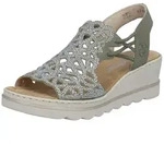 Rieker Keilsandalette Sommerschuh, Plateausandale, Schlupfschuh mit...