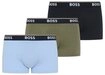 BOSS Trunk (Packung, 3-St) aus Stretch-Baumwolle mit Logo-Bund, mittlere Bundh&ouml;he