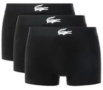 Lacoste Boxershorts Boxershorts Unterhosen 3-Pack (3-St) schwarz XL