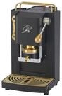 Faber Coffee Machines Espressomaschine Pro Essential Messing Kaffeepadmaschine,...
