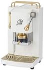 Faber Coffee Machines Espressomaschine Pro Essential Messing Kaffeepadmaschine,...