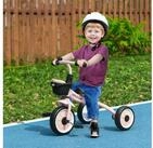 AIYAPLAY Dreirad Kinderfahrrad mit verstellbarer Sitz, Rosa 70.5 x 53 x 58 cm