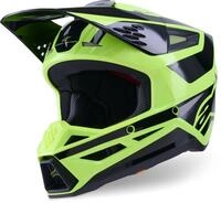 Alpinestars Motocrosshelm S-M3 Heat Motocross Helm gelb XS (53/54)