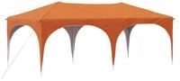 vidaXL Partyzelt Pop-up Partyzelt 575 x 288 x 245 cm Orange Oxford-Stoff
