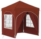 vidaXL Partyzelt Pop-up Partyzelt 192 x 192 x 245 cm Terrakotta