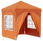 vidaXL Partyzelt Pop-up Partyzelt 192 x 192 x 245 cm Orange