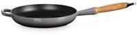 LE CREUSET Bratpfanne Brat- und Servierpfanne Signature mit Holzgriff flint 26cm