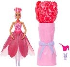 Barbie Anziehpuppe Flower Surprise Puppe - rote Rose, mit Duft