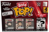Funko Spielfigur Funko WWE Sammlerfiguren - 4er-Pack Bitty Pop! mit Undertaker,