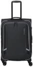 travelite Koffer Corsiica - 4-Rollen-Trolley M 67 cm erw. (black), 4 Rollen...