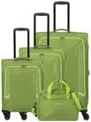 travelite Weichgep&auml;ck-Trolley CORSIICA 3-tlg. Koffer- Set + Bag