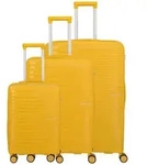 travelite Hartschalen-Trolley PACIFIC 3-tlg. Koffer-Set
