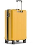 Wertes Koffer Koffer Gro&szlig; 77cm - 100L - TSA Schloss Hartschalen Koffer, 4 Rollen