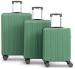 Wertes Koffer Koffer Set 3 teilig - TSA Schloss Kofferset, 4 Rollen
