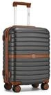 KONO Handgep&auml;ckkoffer Koffer Trolley ABS+PC Hartschalenkoffer