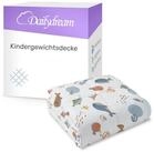 Dailydream Gewichtsdecke Kinder Therapie-Bettdecke, Baumwolle und Fleece,...