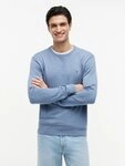 Tommy Hilfiger Rundhalspullover ESSENTIAL COTTON Crewneck Regular Fit Premium Mode
