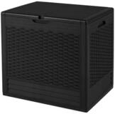 COSTWAY Auflagenbox, 96L Gartenbox Kissenbox wetterfest, bis 80kg belastbar
