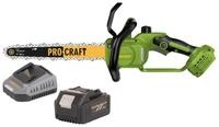 PRO CRAFT Akku-Kettens&auml;ge PKA33-BB 20 V 304 mm Brushless + 1x Akku 4,0 Ah +