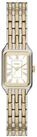 Fossil Quarzuhr Raquel ES5468, Armbanduhr, Damenuhr, Edelstahlarmband, analog