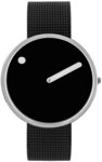 PICTO Quarzuhr Picto 43370-1020 Matt black 40mm 5ATM Picto 43370-1020 Matt...
