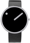 PICTO Quarzuhr Picto 43370-4120S Black Unisex 40mm 5ATM Picto 43370-4120S Black