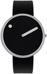 PICTO Quarzuhr Picto 43370-0120S Black Silicone Unisex 40mm 5ATM Picto...