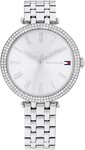 Tommy Hilfiger Quarzuhr NATALIE 1782719, Armbanduhr, Damenuhr, Glaskristalle,