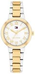 Tommy Hilfiger Quarzuhr Becca 1782903, Armbanduhr, Damenuhr, Edelstahlarmband,...
