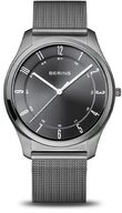 Bering Quarzuhr Bering Ultra Slim grau poliert/geb&uuml;rstet 18340-377 18340-377,