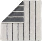 Caw&ouml; Home Badematte Balance Streifen 1008, 100% Baumwolle, handgewebt