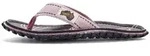 Gumbies Zehensandalen Original Flip Flops Palm Leaf Pink rosa/braun Damen...