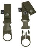 Brandit Karabiner Brandit G&uuml;rtel-Flaschenhalter mit Molle Loop (2er Pack)