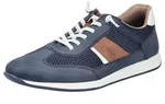 Rieker Slip-On Sneaker Slipper, Freizeitschuh, Halbschuh zum Schlupfen blau 41...