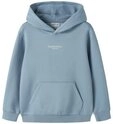 Name It Kapuzensweatshirt NKMBRODY LS NREG SWEAT WH BRU NOOS mit kleinem...