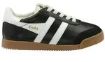 Gola Elan 2026 (Wildleder, Schn&uuml;rverschluss) schwarz/weiss Kinder Sneaker...