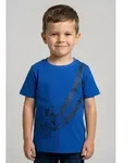 Blue Seven T-Shirt Basic-Passform, mit Druckapplikation, unifarben oder bedruckt blau