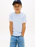 Tommy Hilfiger T-Shirt ESSENTIAL COTTON REG FIT TEE SS Kinder bis 16 Jahre, mit