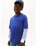 Tommy Hilfiger T-Shirt Regular fit, f&uuml;r Kinder bis 16 Jahre blau 74 (9M)