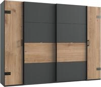 Wimex Kleiderschrank Stockholm, rustikale Optik im Industrial Design, Made in...
